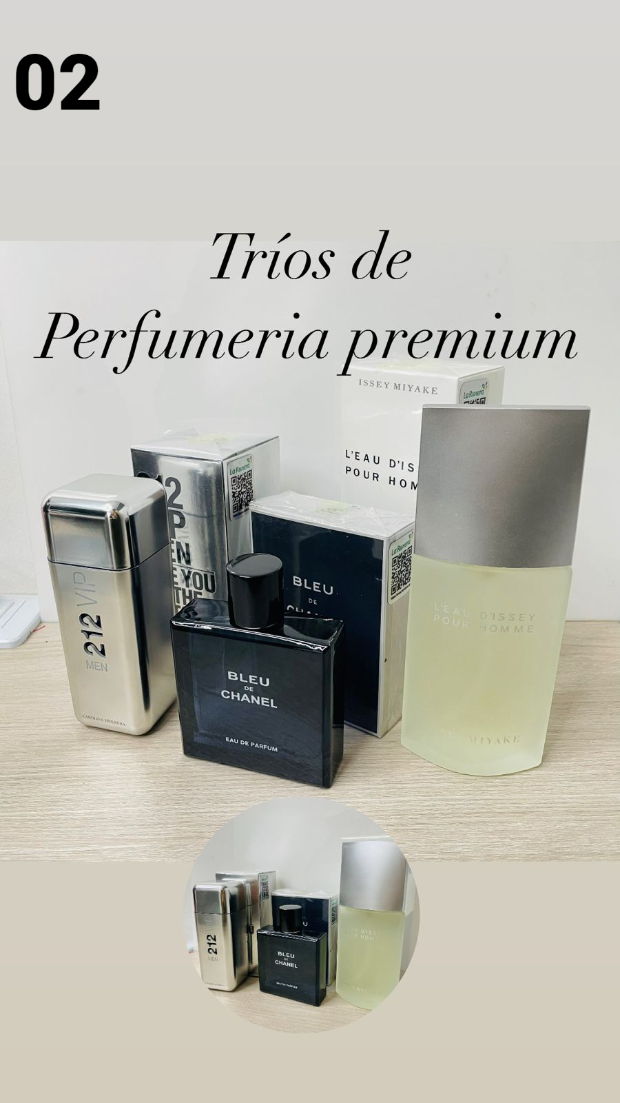 Miniatura 2 de TRIOS PERFUMERIA PREMIUM CABALLERO